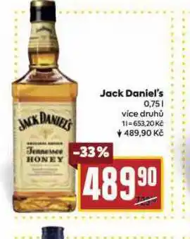 Billa Jack daniel´s nabídka