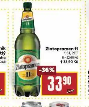 Billa Pivo zlatopramen 11 nabídka