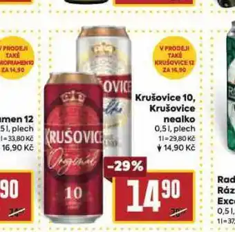 Billa Krušovice královský originál 10 nabídka
