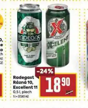 Billa Pivo excelent 11 nabídka