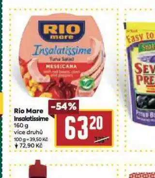 Billa Rio mare insalatissime nabídka