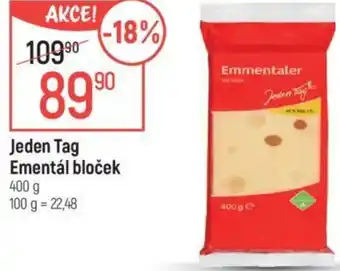 Globus Jeden Tag Ementál bloček nabídka
