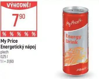 Globus My Price Energetický nápoj nabídka