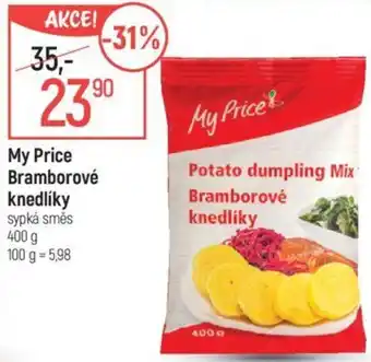 Globus My Price Bramborové knedlíky nabídka