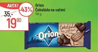Globus Orion čokoláda na vaření nabídka