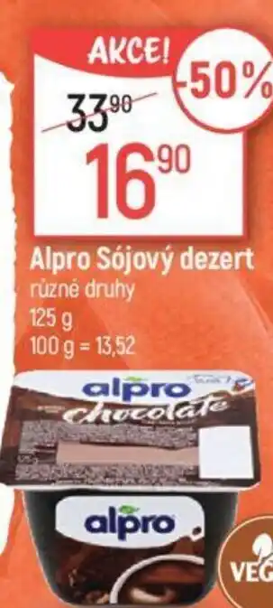 Globus Alpro Sójový dezert nabídka