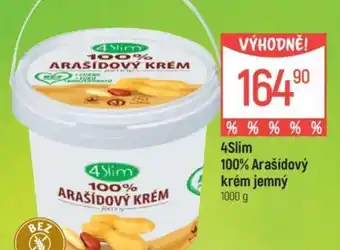 4Slim 100% Arašídový krém jemný