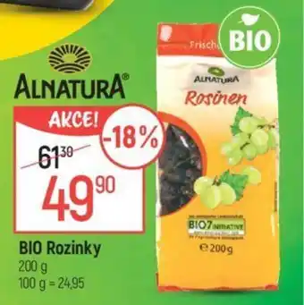 Globus BIO Rozinky nabídka