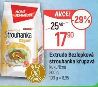 Globus Extrudo Bezlepková strouhanka křupavá nabídka