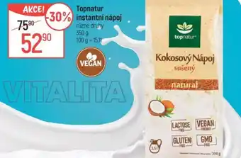 Globus Topnatur instantní nápoj nabídka