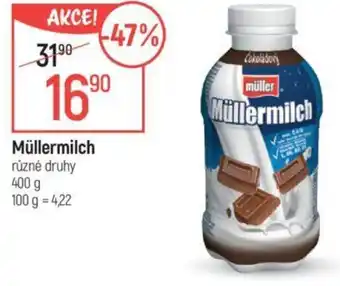 Globus Müllermilch nabídka