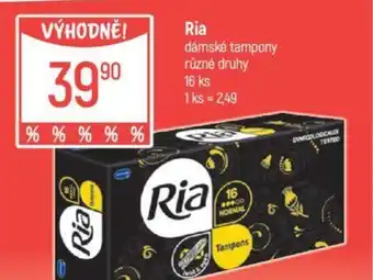 Globus Ria dámské tampony nabídka