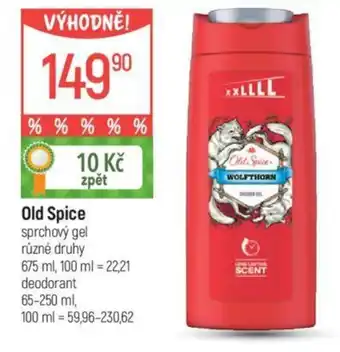 Globus Old Spice nabídka