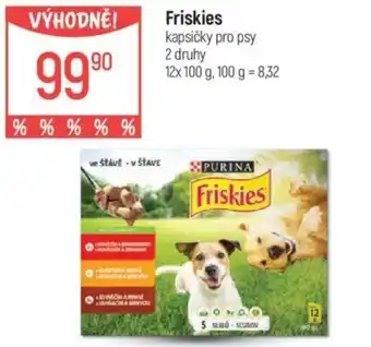 Globus Friskies kapsičky pro psy nabídka