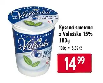 Qanto Kysaná smetana z Valašska 15% 180g nabídka