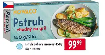 Qanto Pstruh duhový mražený 450g nabídka
