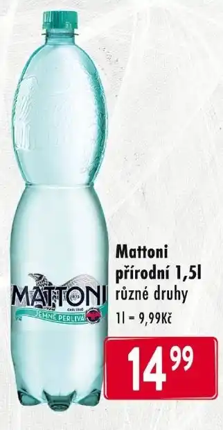 Qanto Mattoni přírodní 1,5L nabídka