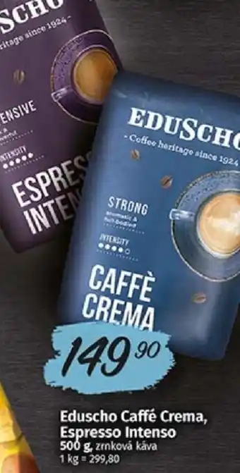 COOP TIP Eduscho Caffé Crema, Espresso Intenso 500 g nabídka