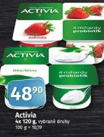 COOP TIP Activia 4x 120 g nabídka