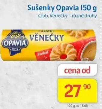 Kubík potraviny Sušenky Opavia 150 g nabídka