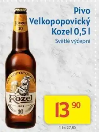 Kubík potraviny Pivo Velkopopovický Kozel 0,5L nabídka