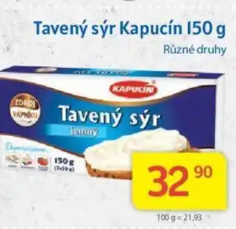 Kubík potraviny Tavený sýr Kapucín 150 g nabídka