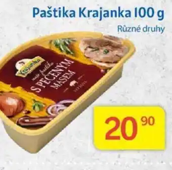 Kubík potraviny Paštika Krajanka 100 g nabídka