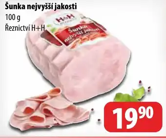 Partner Maloobchodní síť Šunka nejvyšší jakosti nabídka