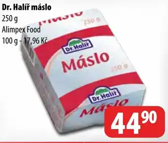 Partner Maloobchodní síť Dr. Halíř máslo nabídka