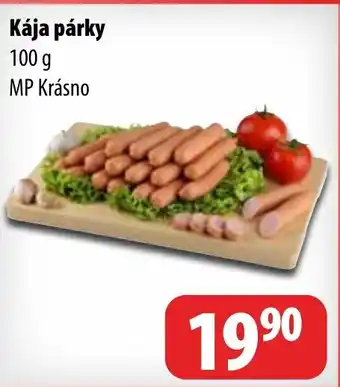 Partner Maloobchodní síť Kája párky nabídka