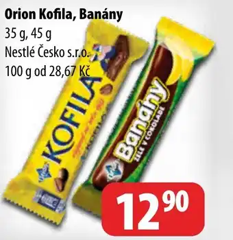 Partner Maloobchodní síť Orion Kofila, Banány nabídka