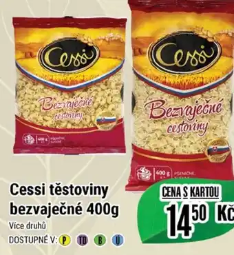 Tamda Foods Cessi těstoviny bezvaječné 400g nabídka
