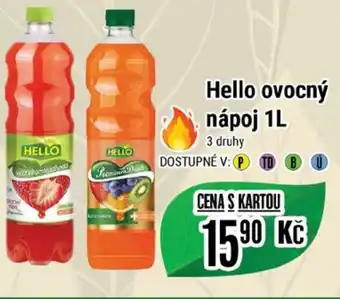 Tamda Foods Hello ovocný nápoj 1L nabídka