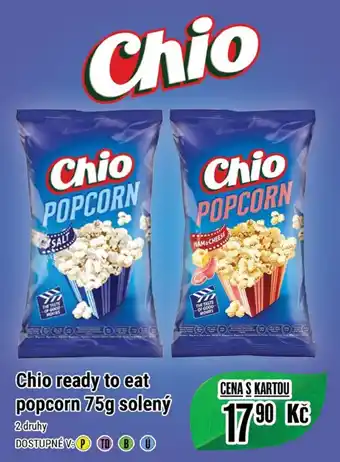 Tamda Foods Chio ready to eat popcorn 75g solený nabídka