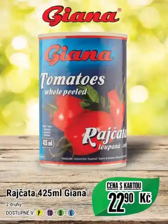Tamda Foods Rajčata 425ml Giana nabídka