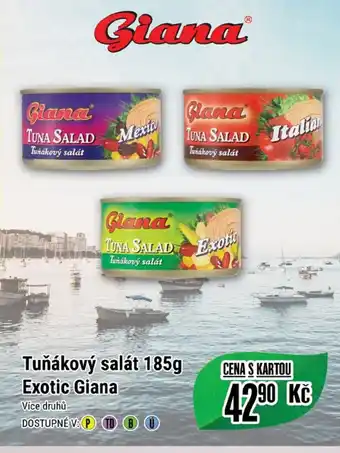 Tamda Foods Tuňákový salát 185g Exotic Giana nabídka