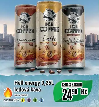 Tamda Foods Hell energy 0,25L ledová káva nabídka