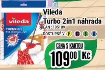 Tamda Foods Vileda Turbo 2in1 náhrada nabídka