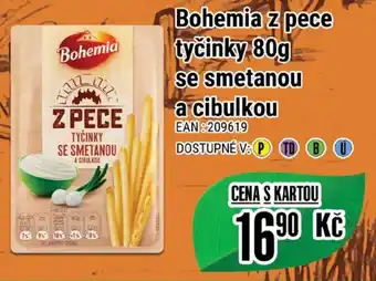 Tamda Foods Bohemia z pece tyčinky 80g se smetanou a cibulkou nabídka