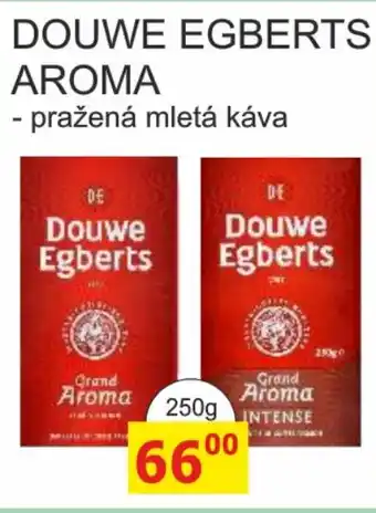 BENE Nápoje DOUWE EGBERTS AROMA nabídka