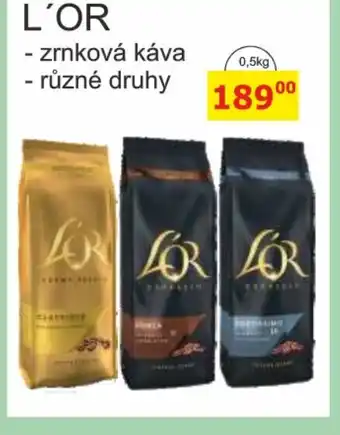 BENE Nápoje L'OR nabídka