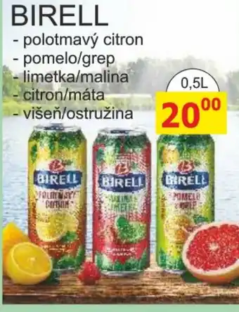 BENE Nápoje BIRELL 0.5L nabídka
