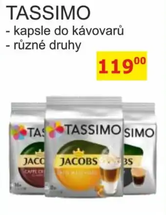 BENE Nápoje TASSIMO nabídka