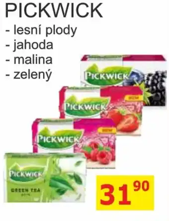 BENE Nápoje PICKWICK nabídka