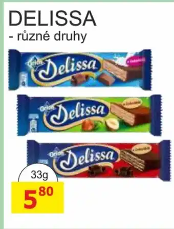 BENE Nápoje DELISSA nabídka