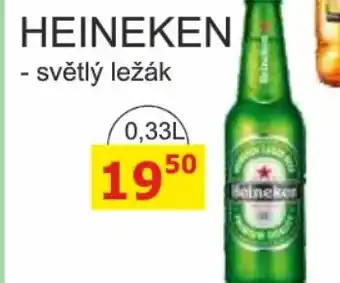 BENE Nápoje HEINEKEN 0.33L nabídka