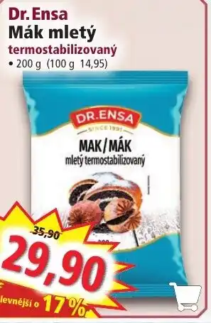 Norma Dr. Ensa Mák mletý termostabilizovaný nabídka