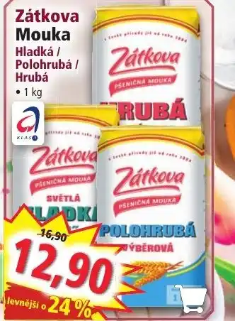 Zátkova Mouka Hladká / Polohrubá / Hrubá