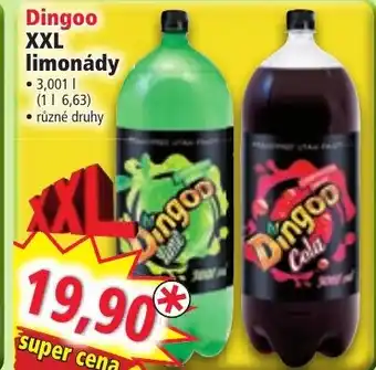 Norma Dingoo XXL limonády nabídka