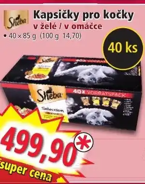 Norma Kapsičky pro kočky v želé / v omáčce nabídka